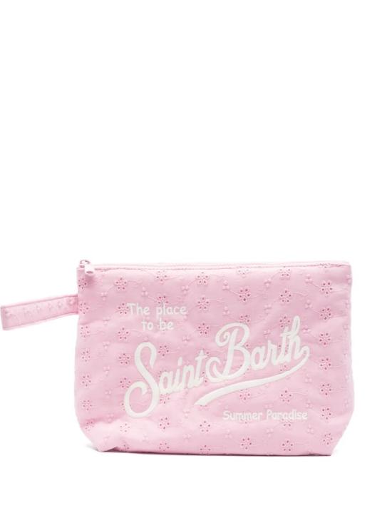 26SS 세인트바쓰 클러치/파우치 ALI0052 03025L COTTON MINI FLOWERS EMBRY 21 EMB