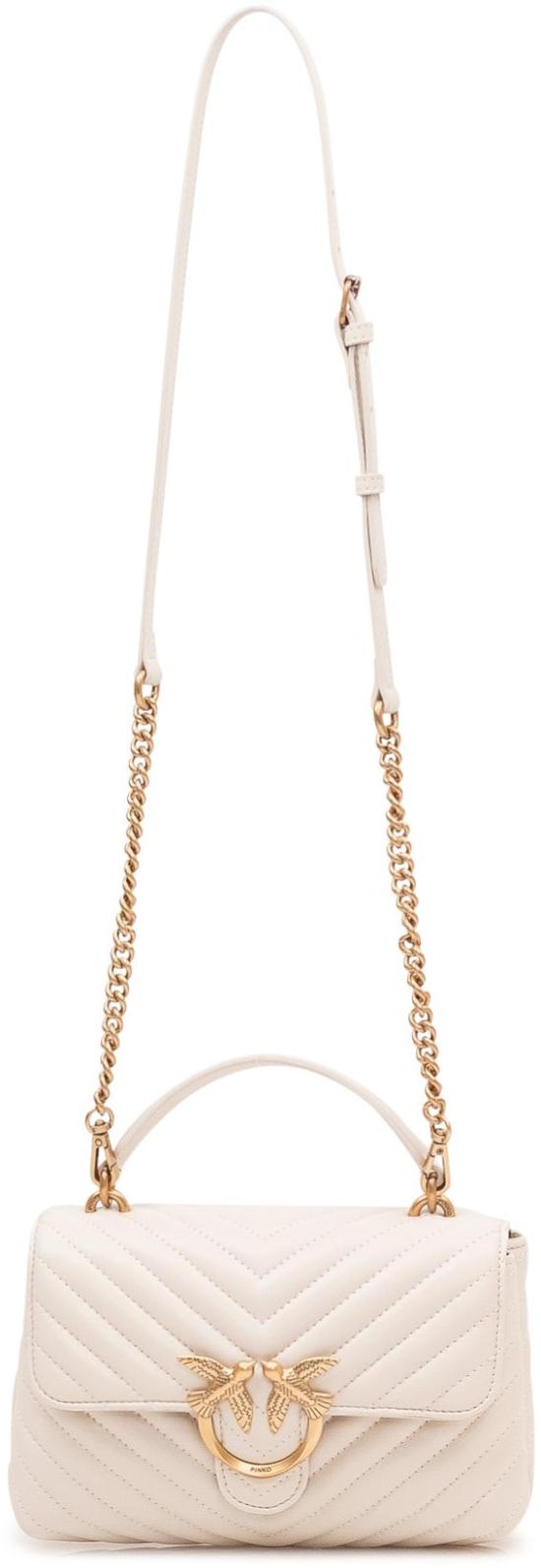 26SS 핑코 숄더백 100044A0GKZ14Q WHITE - PINKO