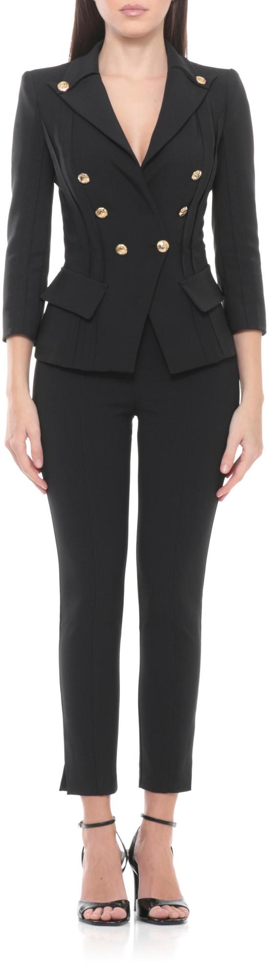 26SS 엘리자베타프랜치 수트 자켓 GI21861E2110 BLACK - ELISABETTA FRANCHI