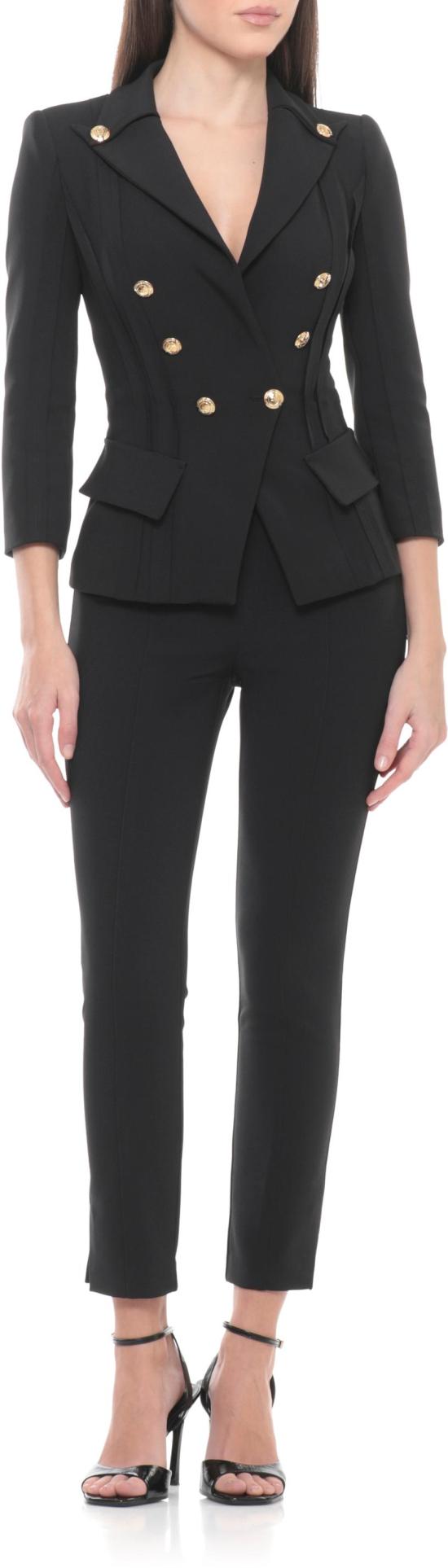 26SS 엘리자베타프랜치 수트 자켓 GI21861E2110 BLACK - ELISABETTA FRANCHI