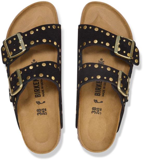 26SS 버켄스탁 뮬/슬리퍼 1030348ARIZONARIVETBLACK - BIRKENSTOCK