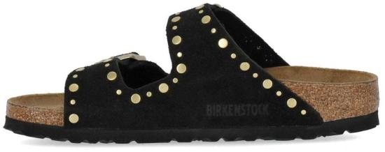 26SS 버켄스탁 뮬/슬리퍼 1030348ARIZONARIVETBLACK - BIRKENSTOCK