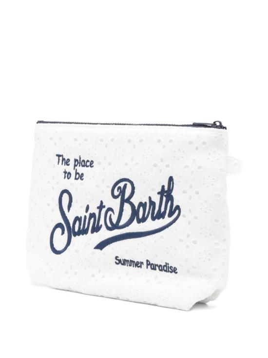 26SS 세인트바쓰 클러치/파우치 ALI0052 00238L COTTON MINI FLOWERS EMBRY 01 EMB - MC2 SAINT BARTH