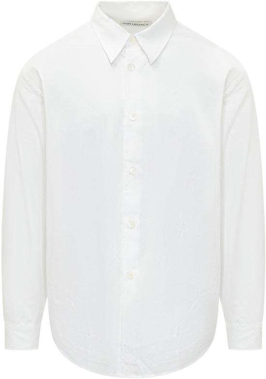 26SS 아워레가시 화이트 리퀴드 포플린 비욘드 셔츠 M4242BWPWHITELIQUID