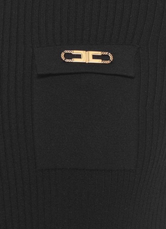 25FW 엘리자베타프랜치 롱 원피스 AM06B56E2110 BLACK - ELISABETTA FRANCHI
