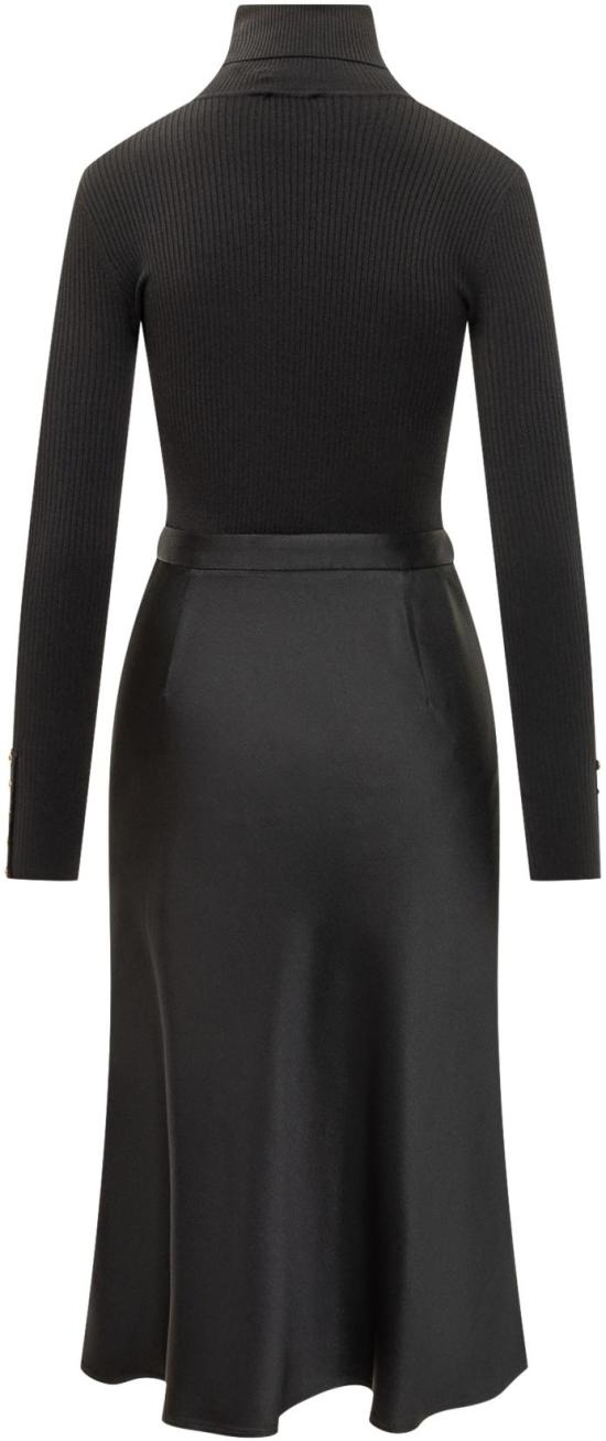 25FW 엘리자베타프랜치 롱 원피스 AM06B56E2110 BLACK - ELISABETTA FRANCHI