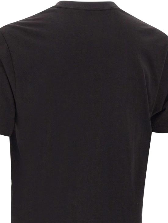 26SS 씨피 컴퍼니 30/1 저지 숏슬리브 로고 티셔츠 20CMTS085A005100W999 BLACK - C.P. COMPANY