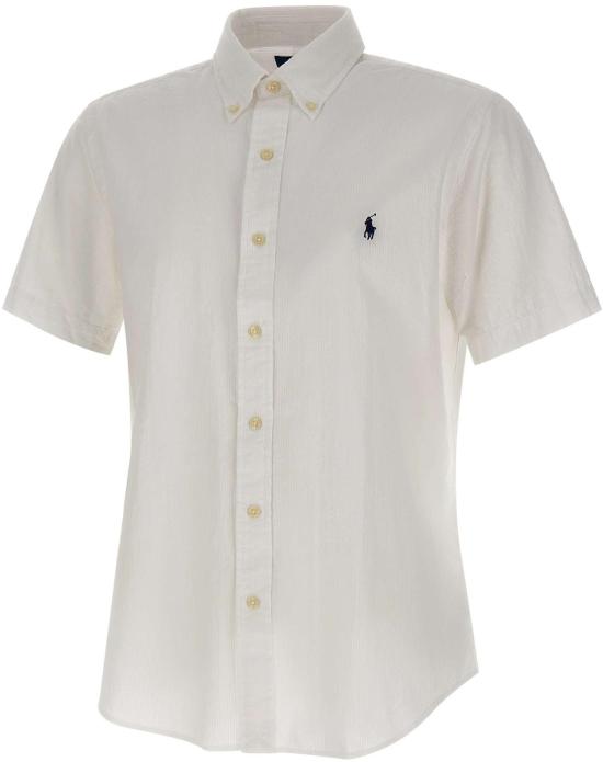 26SS 랄프 로렌 반팔 셔츠 710906575001 WHITE