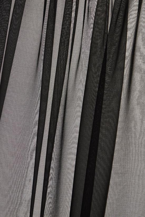  돌체앤가바나 롱 실크 쉬폰 스커트 F4C0ATFU1ATN0000 BLACK - DOLCE & GABBANA