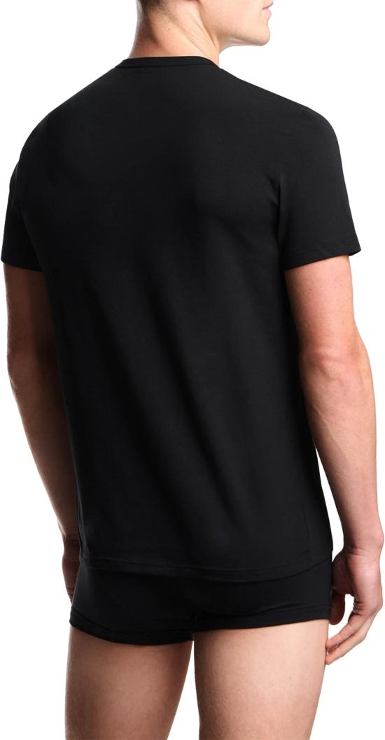 25FW 엠포리오 아르마니 탑 EM000391AF14132MC005 BLACK - EMPORIO ARMANI