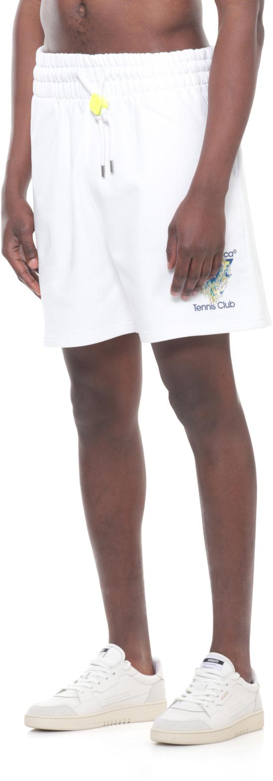 26SS 카사블랑카 숏팬츠 MSP26JTR00302 WHITE - CASABLANCA