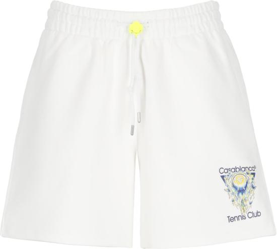 26SS 카사블랑카 숏팬츠 MSP26JTR00302 WHITE