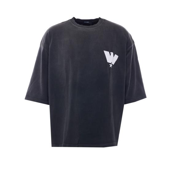 26SS 윌리 차바리아 반팔 티셔츠 WCJSY0274 001 Black