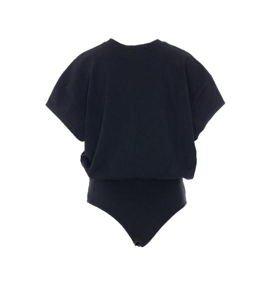 26SS 윌리 차바리아 바디수트 티셔츠 WCJSY0223 001 Black - WILLY CHAVARRIA