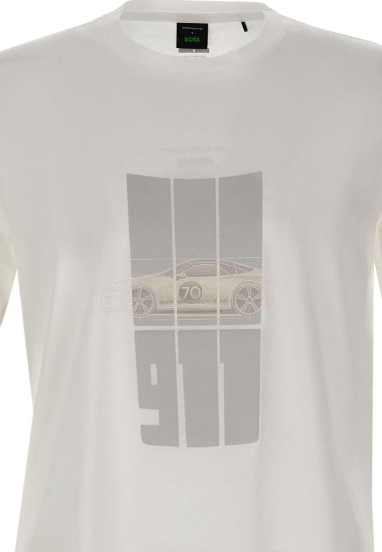 26SS 보스 반팔 티셔츠 50559811100 WHITE - BOSS