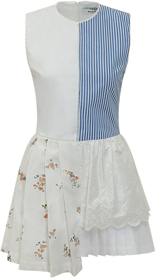 26SS 엠에스지엠 숏 원피스 4041MDA27Y26715702 WHITE