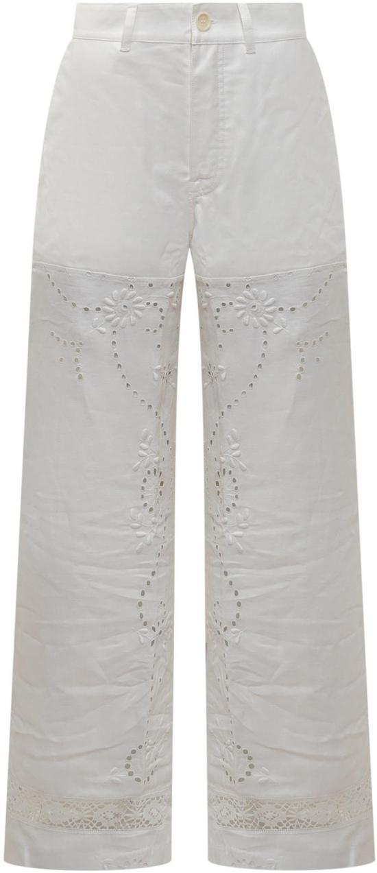 25SS 마린세르 스트레이트 팬츠 UPA056AWH10 WHITE