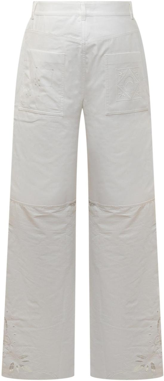 25SS 마린세르 스트레이트 팬츠 UPA056AWH10 WHITE - MARINE SERRE