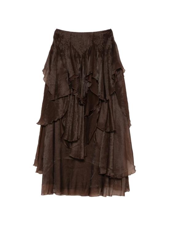 26SS 에이지 스커트 26SU4163CHOCOLATE Brown