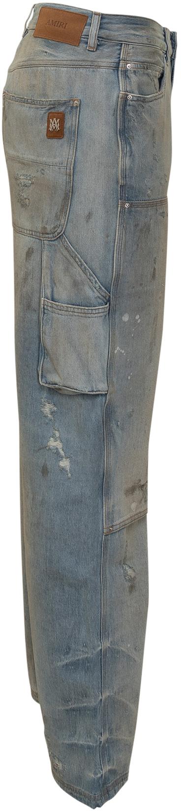 25FW 아미리 데님 팬츠 AMDNGH1083ANTIQUEINDIGO BLUE - AMIRI