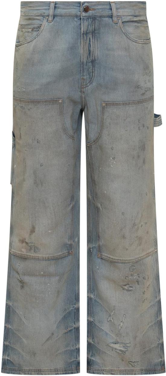 25FW 아미리 데님 팬츠 AMDNGH1083ANTIQUEINDIGO BLUE