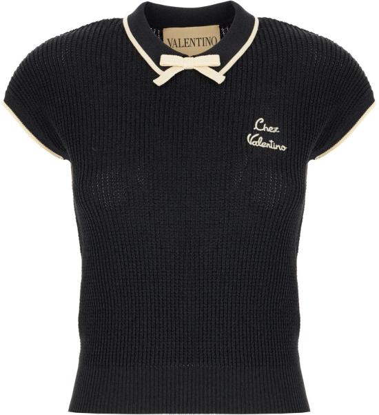 25FW 발렌티노 가라바니 스웨터 7B3KC66T9JVTB1 BLACK