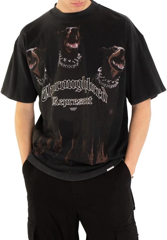 25FW 리프레젠트 반팔 티셔츠 MLM41135003 BLACK - REPRESENT