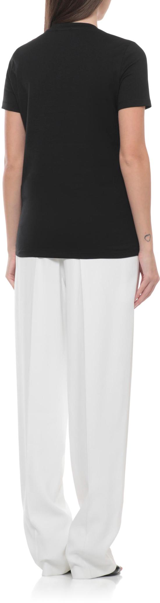 26SS 엘리자베타프랜치 반팔 티셔츠 MA71G61E2110 BLACK - ELISABETTA FRANCHI