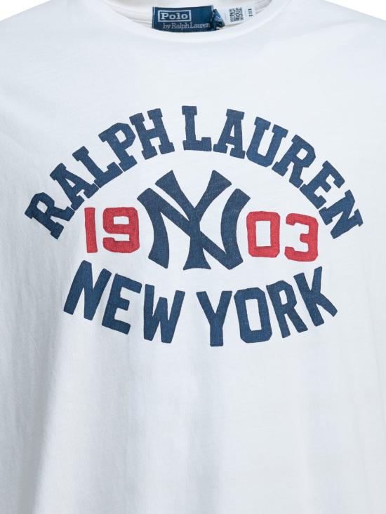 26SS 폴로 랄프로렌 탑 710B14479001DECKWASH WHITE - POLO RALPH LAUREN