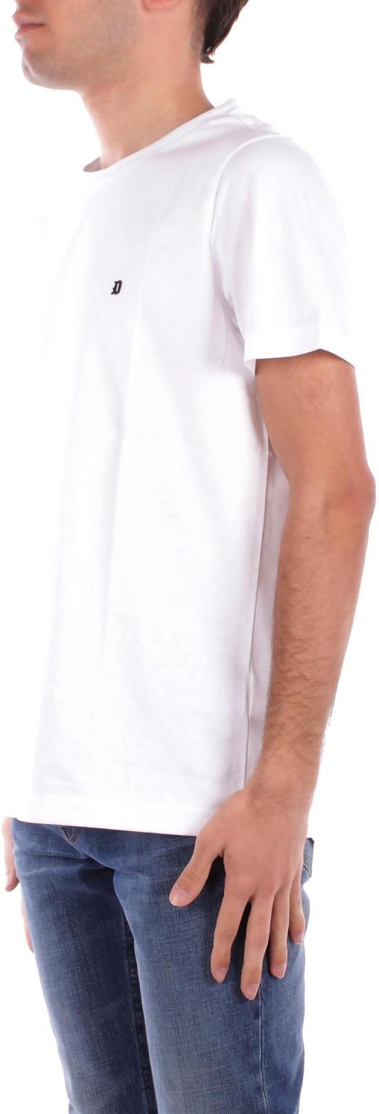 26SS 돈답 반팔 티셔츠 US198JF0271U000 WHITE - DONDUP