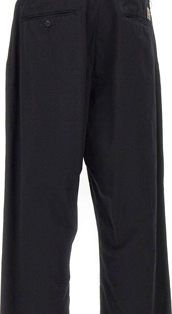 25FW 칼하트 트레이닝/조거 팬츠 I03556389GD BLACK - CARHARTT