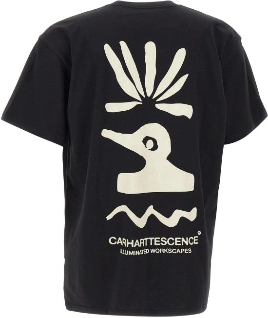 26SS 칼하트 WIP 숏슬리브 컴피 티셔츠 I03621889XX BLACK - CARHARTT