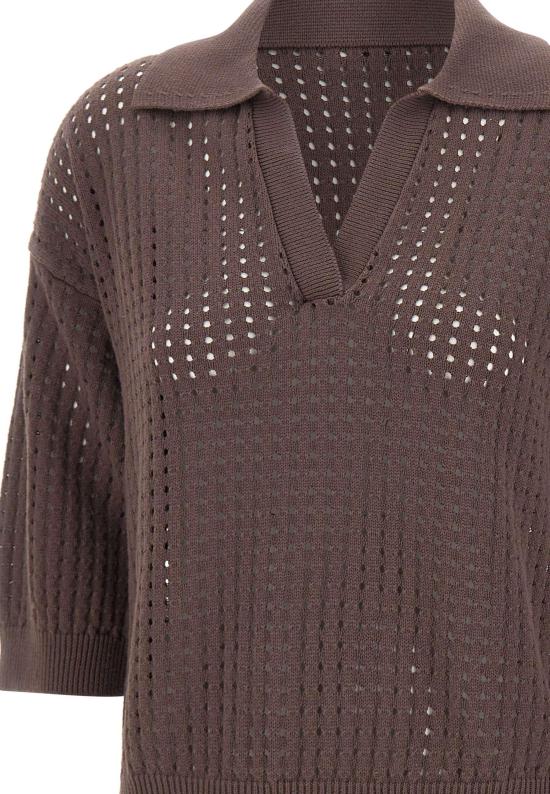 26SS 캉그라 폴로 티셔츠 360426251 BROWN - KANGRA