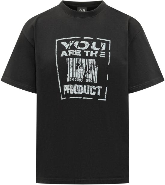 26SS 44레이블 반팔 티셔츠 B0030556FA706P756 BLACK