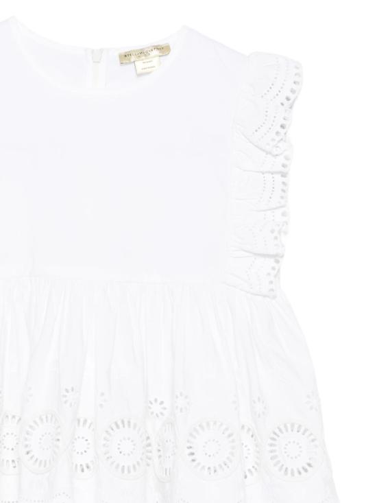 26SS [키즈] 스텔라 맥카트니 원피스 TY5B32 Z3459100 Bianco - STELLA MCCARTNEY