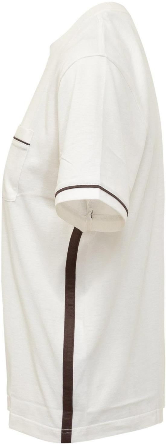 26SS 살바토레 페라가모 반팔 티셔츠 13I068791701 WHITE - SALVATORE FERRAGAMO