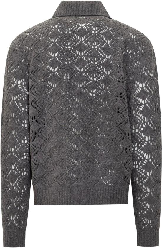 25FW 질샌더 집업 니트 J22DL0331J14780032 DONKERGREY - JIL SANDER