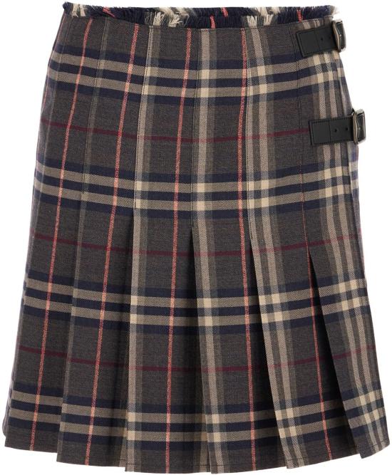 25FW 버버리 체크 울 미니 킬트 8110427C3127 DIVERS