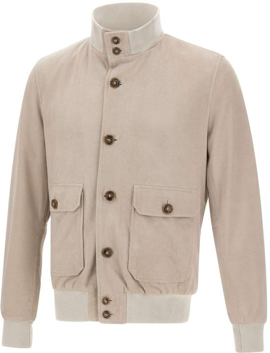 26SS 발바 가죽 자켓 532000010 BEIGE