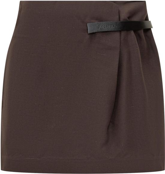 25FW JW앤더슨 숏 스커트 SK0195PG1684685 BROWN