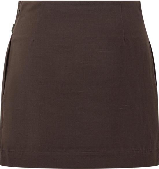 25FW JW앤더슨 숏 스커트 SK0195PG1684685 BROWN - JW ANDERSON