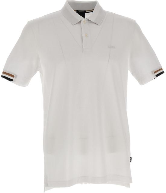 26SS 보스 폴로 티셔츠 50467113100 WHITE