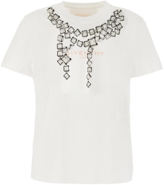 26SS 지방시 반팔 티셔츠 BW70FJP7ER100 WHITE
