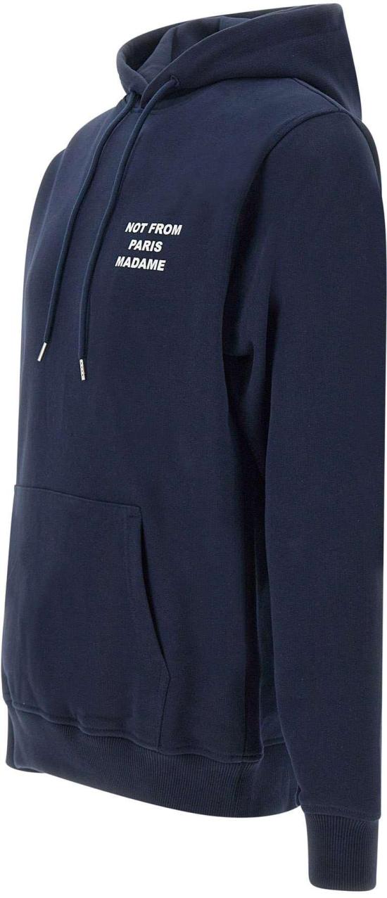 26SS 드롤드무슈 후드 티셔츠 HO162CO127NY BLUE - DROLE DE MONSIEUR