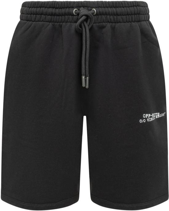 26SS 오프화이트 숏팬츠 44MCI013S26F007001 BLACK