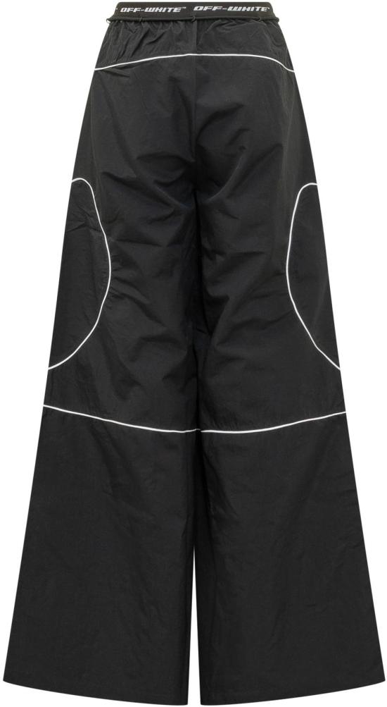 26SS 오프화이트 트레이닝/조거 팬츠 2VI019S26FAB0011001 BLACK - OFF WHITE