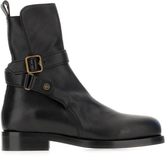 25FW 버버리 렛저 레더 조드퍼 부츠 8114374A1189 BLACK