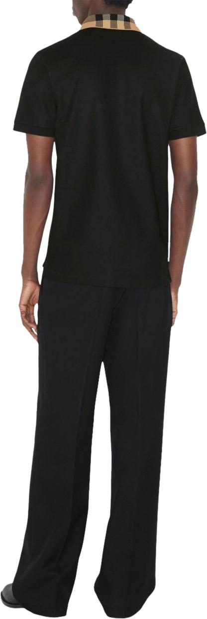 26SS 버버리 코튼 폴로 셔츠 8071620A1189 BLACK - BURBERRY