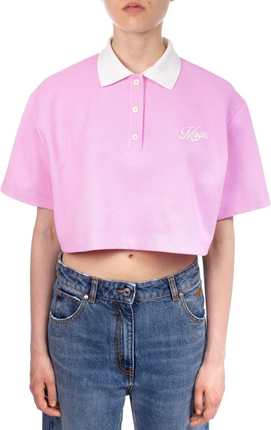 26SS 엠에스지엠 폴로 티셔츠 4041MDM11426712612 PINK