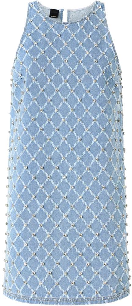 26SS 핑코 미디 원피스 106245A32NPJE BLUE